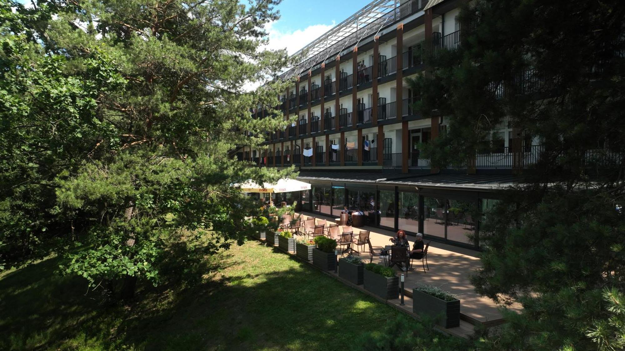 Sanatorium Uzdrowiskowe Augustow Hotell Exteriör bild